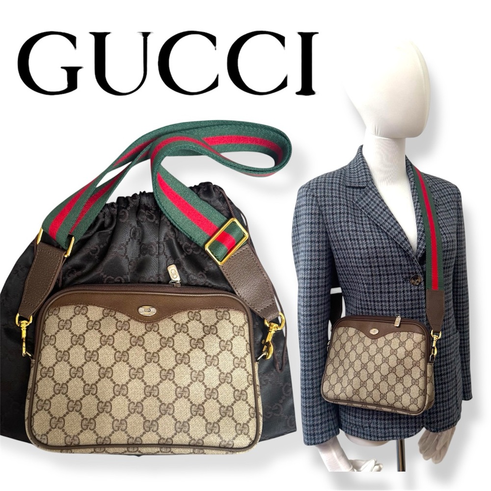 ❌SOLD❌Gucci GG Supreme Crossbody Ophidia Style Bag✨ - Picture 4 of 17